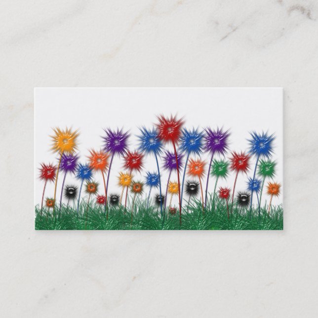 smältta lifesavers visitkort (Framsida)