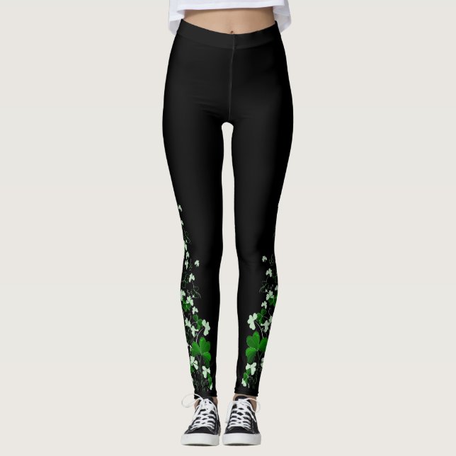 Smältverk - St patrick's day schaktmassor Leggings (Framsida)