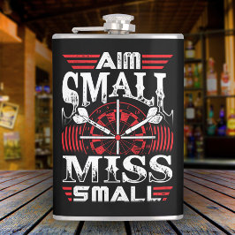 Småms liten vinylglasflaska 8 oz. fickplunta