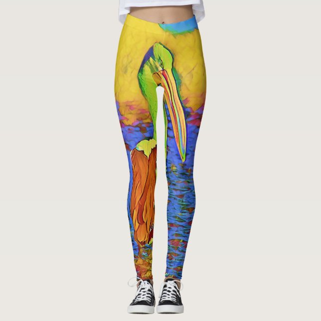 Småpelikan Leggings (Framsida)