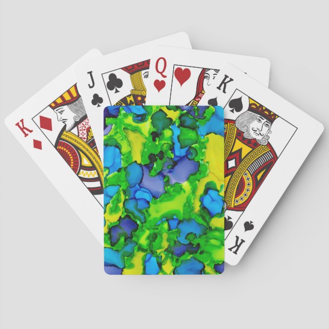 Smaragd Bliss Casinokort (Baksidan)