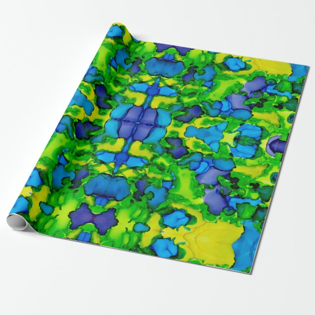 Smaragd Bliss Presentpapper (Utrullad)