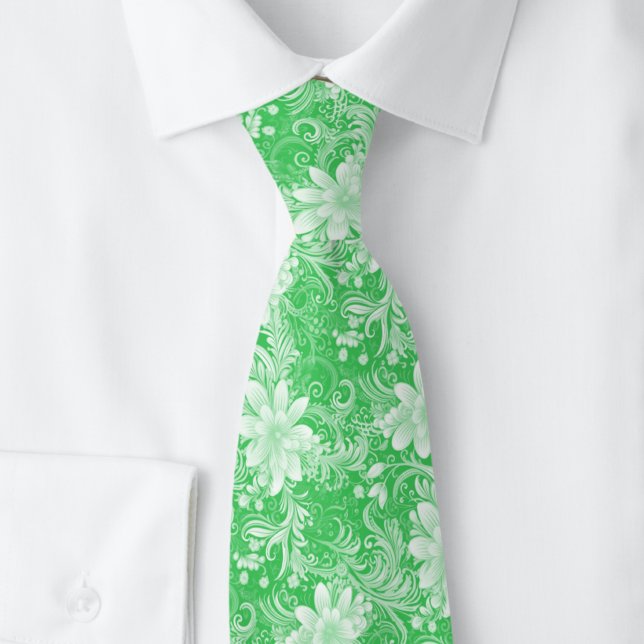 Smaragd Blommig Batik Slips (Skapare uppladdad)