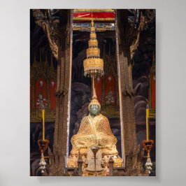 Smaragd-Buddha Poster