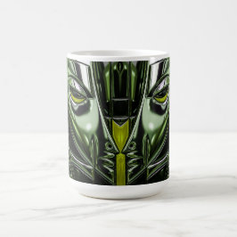 Smaragd Cybermask Kaffemugg