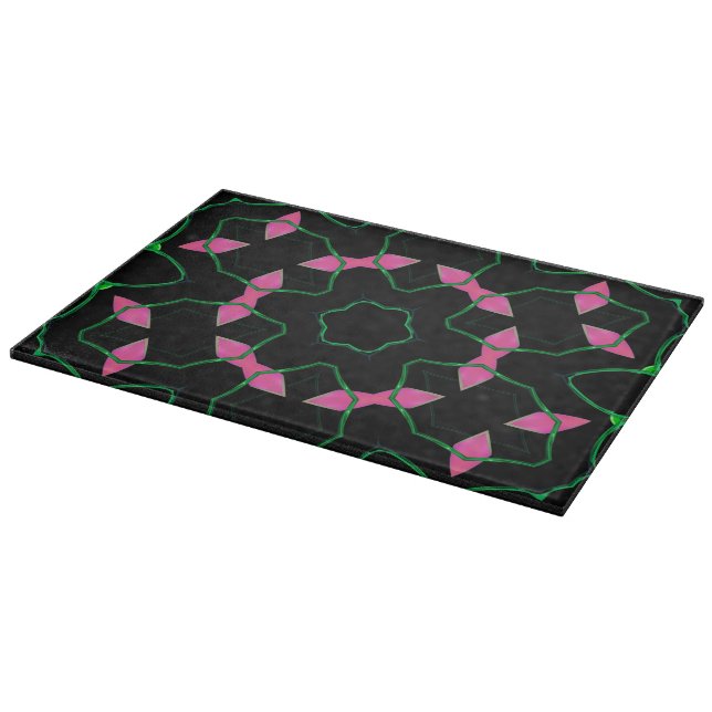 Smaragd och rosa kalejdoskop  (Hörn)