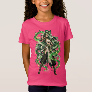 Smaragd Ormgudinna Fantasy T-Shirt