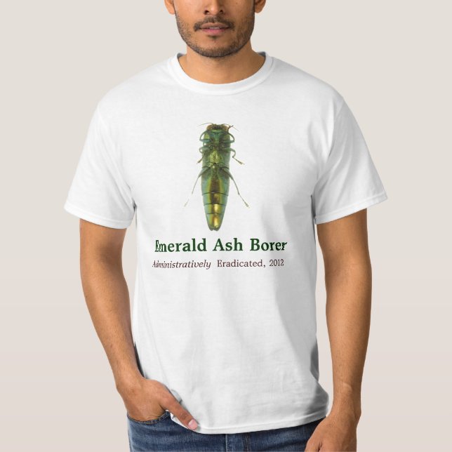 SmaragdaskaBorer Tee Shirt (Framsida)