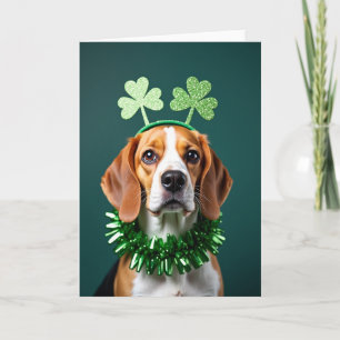 Smaragdbägel Shamrock Rolighetskort Kort