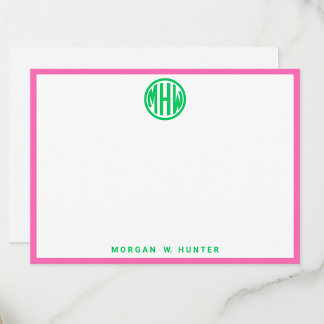 Smaragdcirkelmonogram teckensnitt #5DS DIY BG het Tack Kort