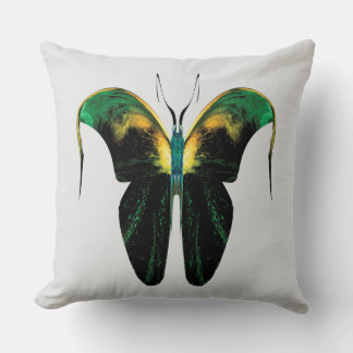 Smaragdeld Butterfly – Surreal Naturform Kudde