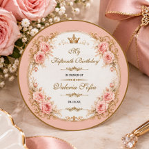 Smaragdgrön Guld Fjäril Quinceañera 15:e