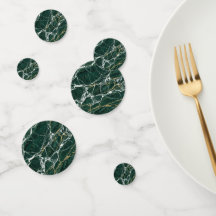 Smaragdgrön Marmor Elegant Guldådring Bröllop