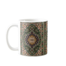 Smaragdgrön marockansk stil matta kaffemugg