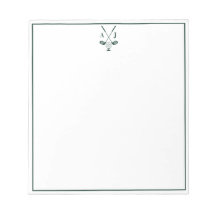 Smaragdgrön Monogrammerad Golf