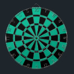 Smaragdgrönt och svart piltavla<br><div class="desc">Smaragdgrönt och den svart pilen stiger ombord</div>