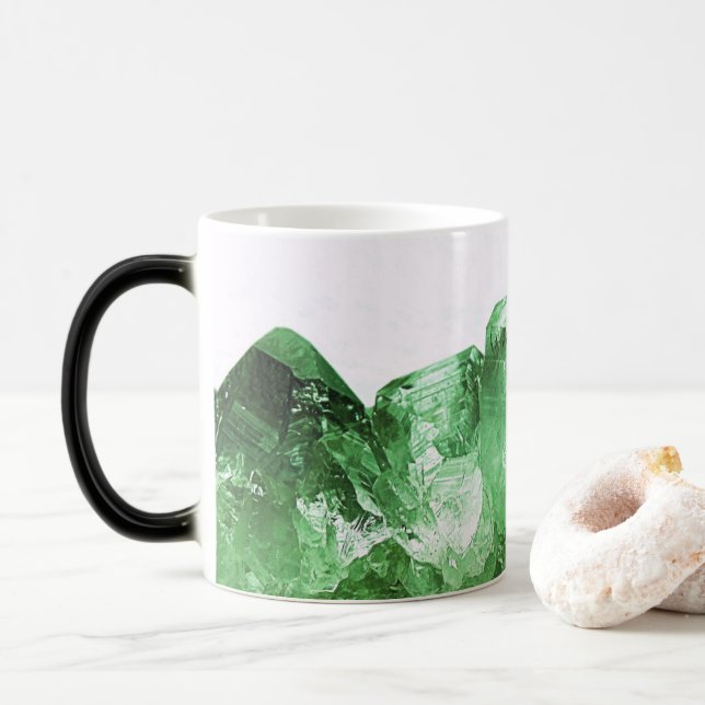 Smaragdkristall Magisk Mugg (Med munk)