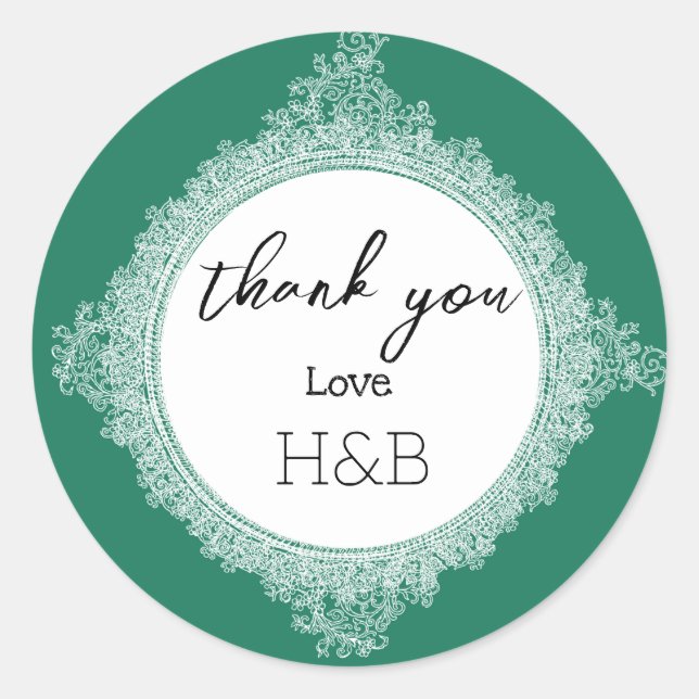 Smaragdregal Klistermärke (Framsida)