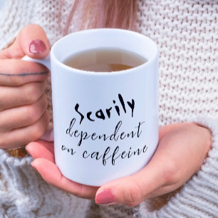 Smärre beroende av kaffe Halloween-kaffe Mugg