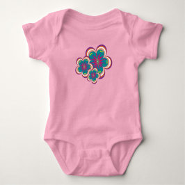 Smärre Blooms Baby One-Biet Bodykostym T Shirt