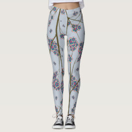 Smärre Grenar Himlar Blue Leggings