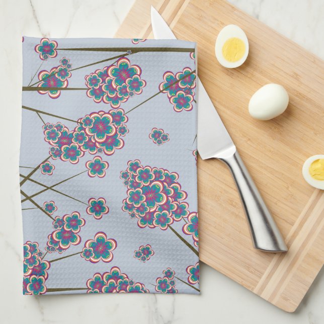 Smärre Grenar Himlar Kitchen Towel Kökshandduk (Vikt i Fjärdedel)