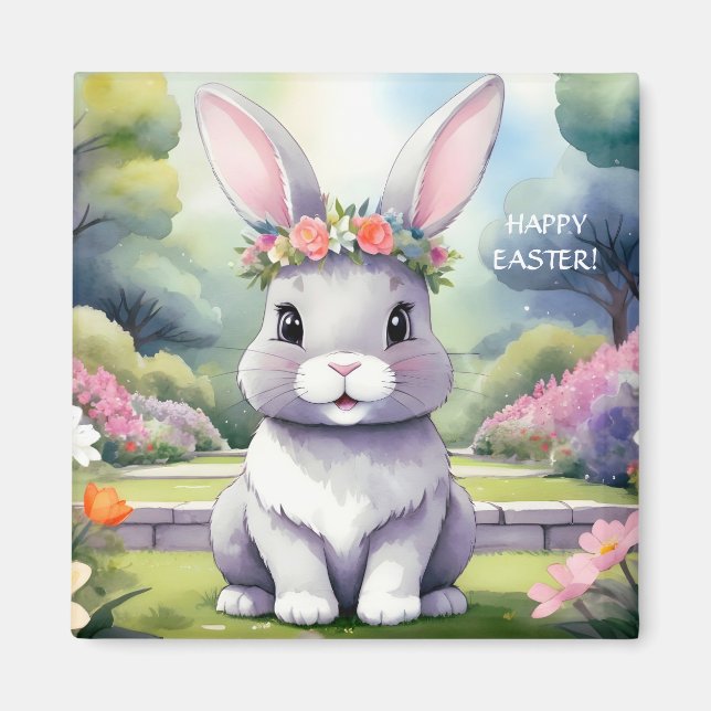 Smärre kanin, Påsk Magnet (Framsidan)