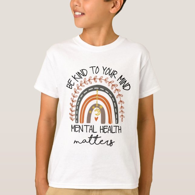 Smärre mentala hälsoproblem, autism t shirt (Framsida)