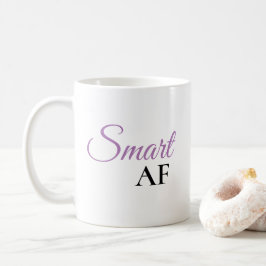 Smart AF Lila Expressiv Deklarativ Kaffemug Kaffemugg
