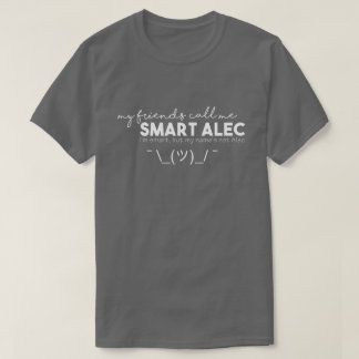 Smart Alec-Mörk T-Shirt