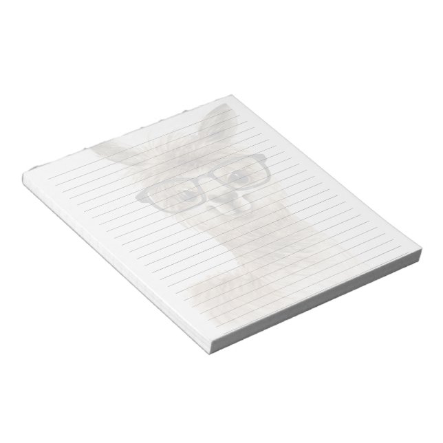 Smart Alpaca-Anteckningsblock Anteckningsblock (Vinklad)