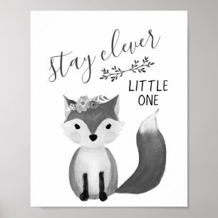 Smart Barnväggskonst Poster