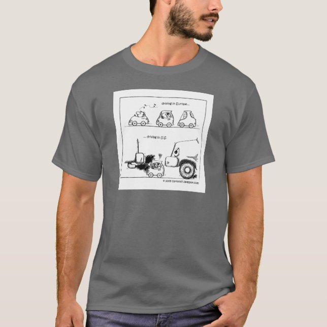 Smart bilar i U.S. Tee (Framsida)
