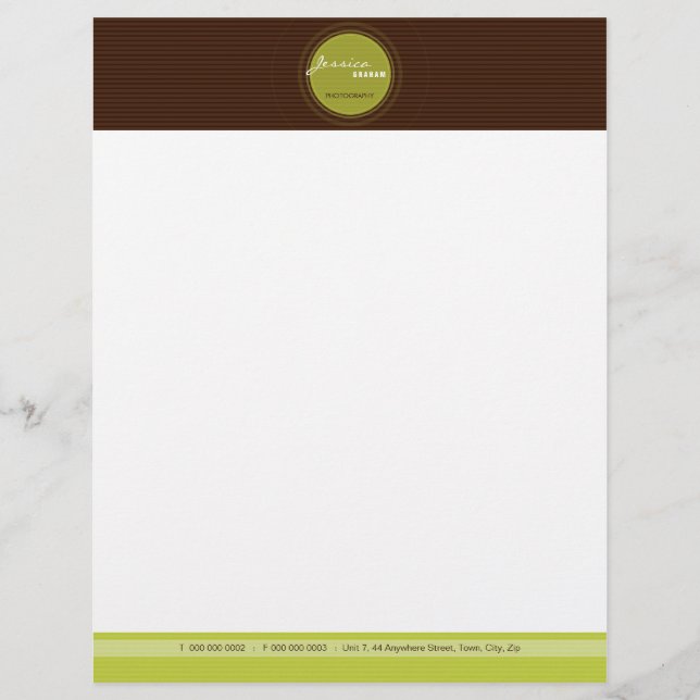 SMART BUSINESS LETTERHEAD: radiera 2 Brevhuvud (Framsida)