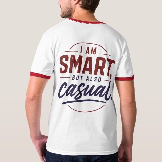 Smart & Casual Vibes | Minimalistisk T-Shirt med C (Hel baksida)
