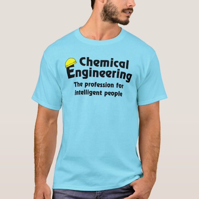 Smart Chemical Ingenjör T Shirt (Framsida)