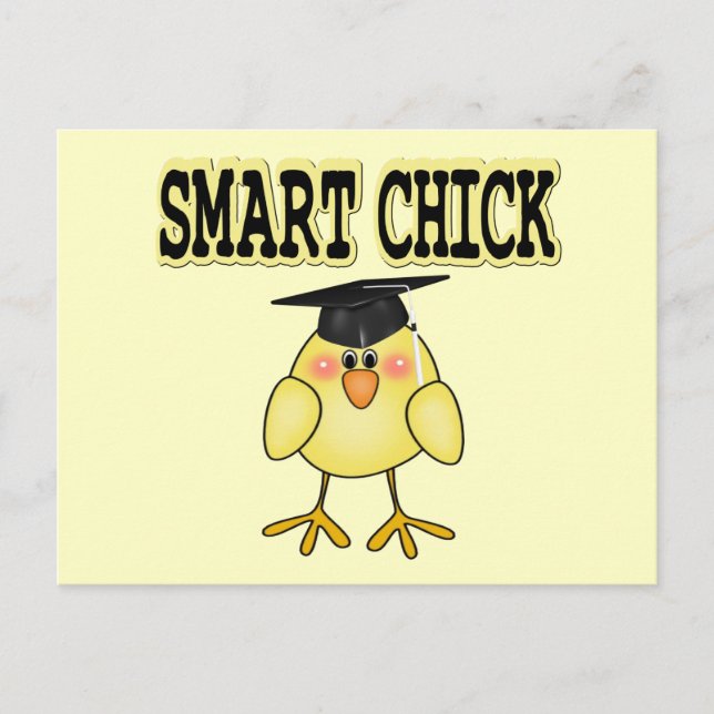 Smart Chick Vykort (Framsida)