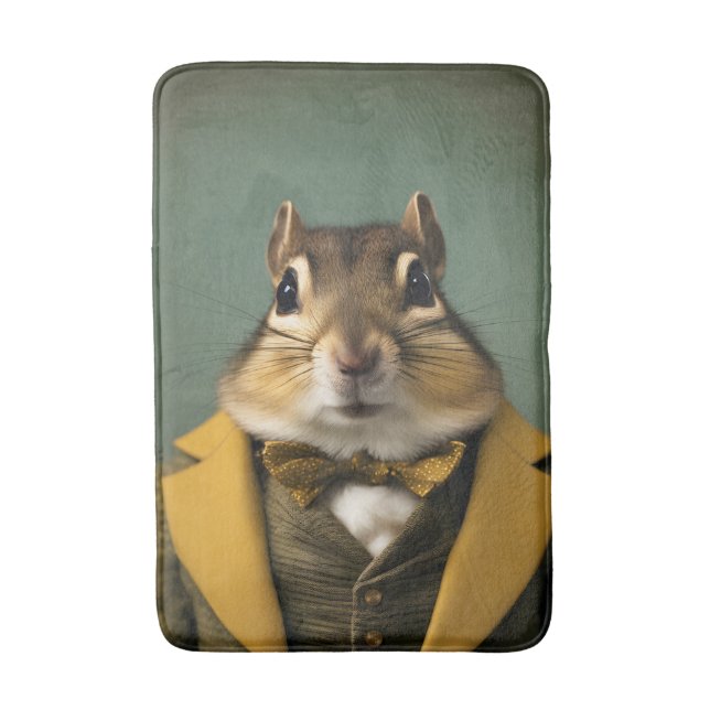 Smart Chipmunk Badrumsmatta (Framsidan (Vertikal))
