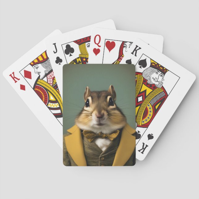 Smart Chipmunk Casinokort (Baksidan)