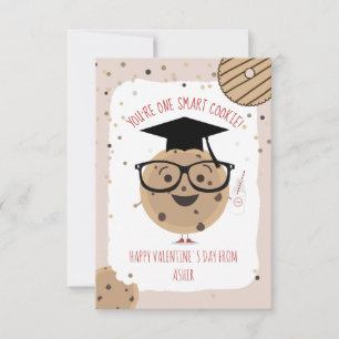 Smart Cookie Classroom Photo Valentine Kort