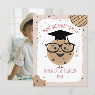 Smart Cookie Classroom Valentine Photo Vykort