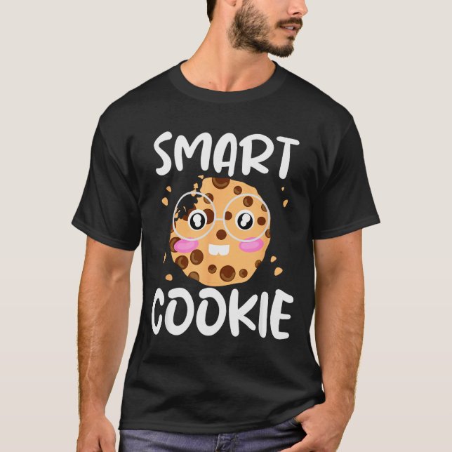 Smart Cookie - Funny Idiom Joke Tee  (Framsida)