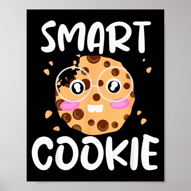 Smart Cookie - Funny Idiom Joke Tee  Poster (Framsidan)