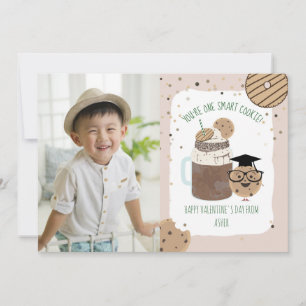 Smart Cookie Milkshake Photo Classroom Valentine Kort