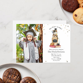 Smart Cookie Milkshake Student Photo Inbjudningar