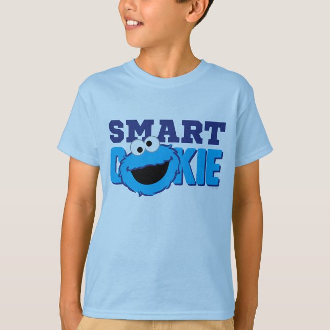 Smart Cookie-monster T Shirt (Framsida)