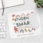 Smart Cookies Boho jul Musmatta<br><div class="desc">Lägg till din namn i den här söta juldesignen "Mitt Studenter är smarta cookies" för lärare</div>