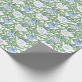 Smart Corporate Logotyp Blue and White Glad helg Presentpapper