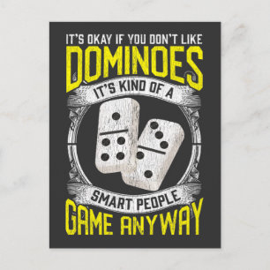 Smart Domino Player-offertkort, Spelare Vykort
