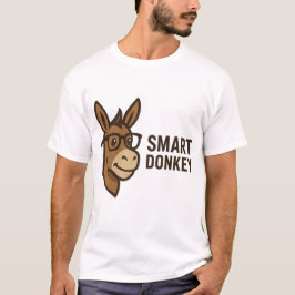 SMART DONKEY FUNNY T SHIRT